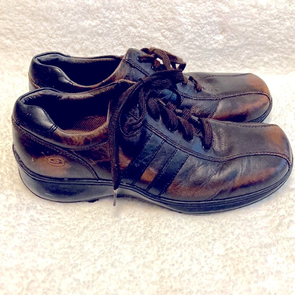 Skechers Brow Leather Oxford Shoes - Picture 1 of 10